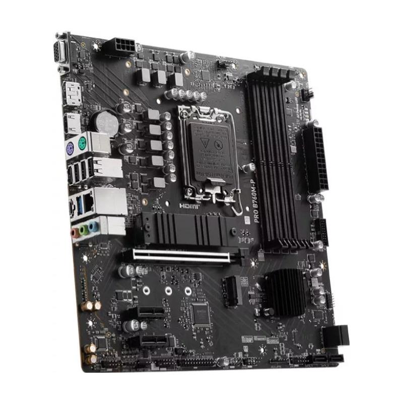 Pllakë amë MSI PRO B760M P, Intel LGA1700, DDR5, mATX