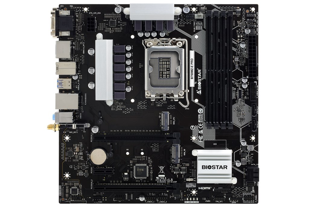 Pllakë amë Biostar B760MZ-E PRO Intel B760 LGA 1700 micro ATX