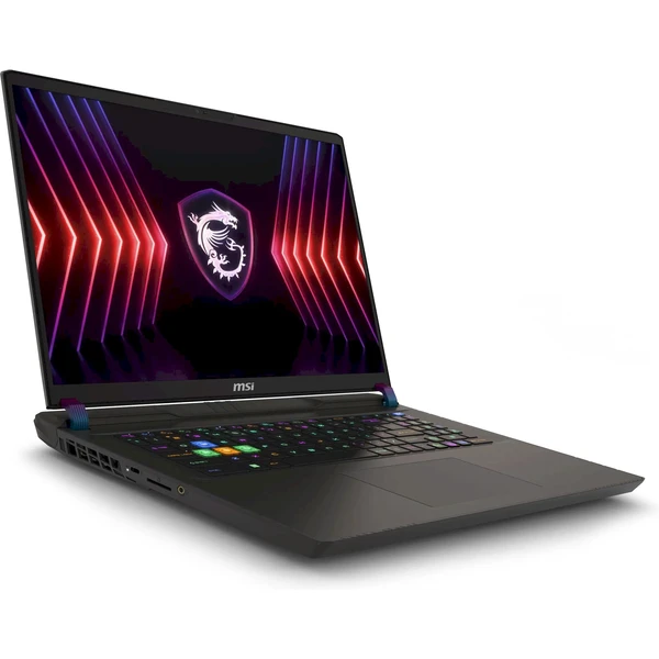 Laptop MSI Vector/17 HX A14VIG-1015C, 17", Intel Core i9-14900HX, 32GB RAM, 2TB SSD, NVIDIA GeForce RTX 4090, i hirtë i errët