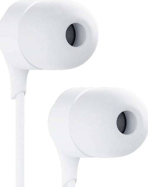 Dëgjues me kabllo 3MK Wired Earphones, USB C, me mikrofon, të bardha