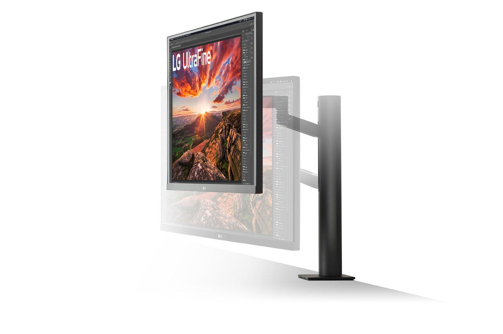 Monitor LG UltraFine Ergo 27UN880P B, 27", 4K UHD, i zi