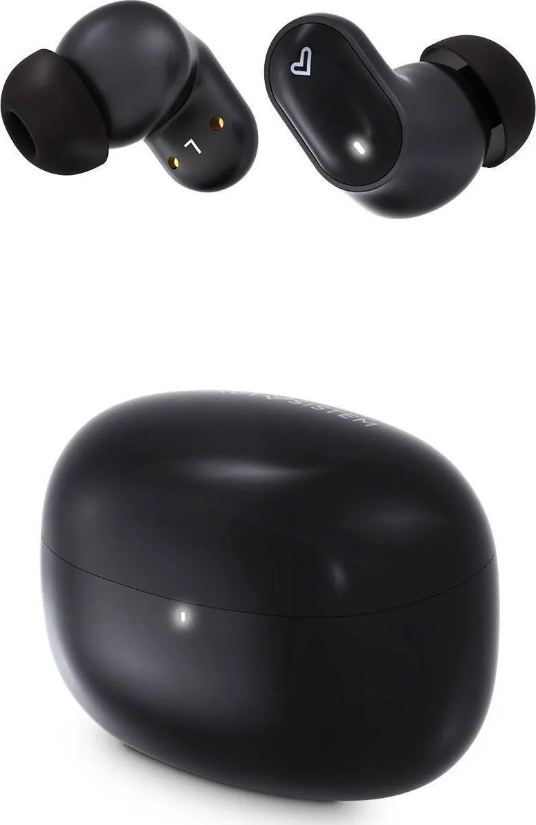 Kufje Bluetooth Energy Sistem Urban Beat TWS, pa tela, me mikrofon, të zeza