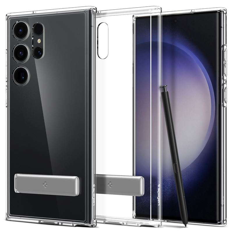 Mbrojtëse për celular Samsung Galaxy S23 Ultra Spigen Ultra Hybrid S, transparente