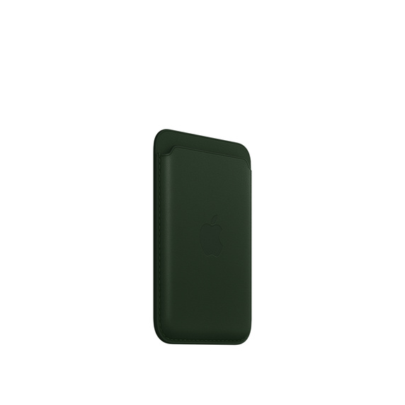 Apple iPhone Leather Wallet me MagSafe, Sequoia Green