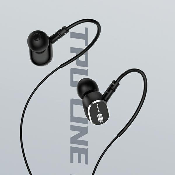 Kufje stereo Awei TC-6, me kabllo, USB-C, të zeza