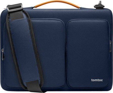 Çantë laptopi Tomtoc Defender A42, 14", rezistente ndaj goditjeve, blu navy