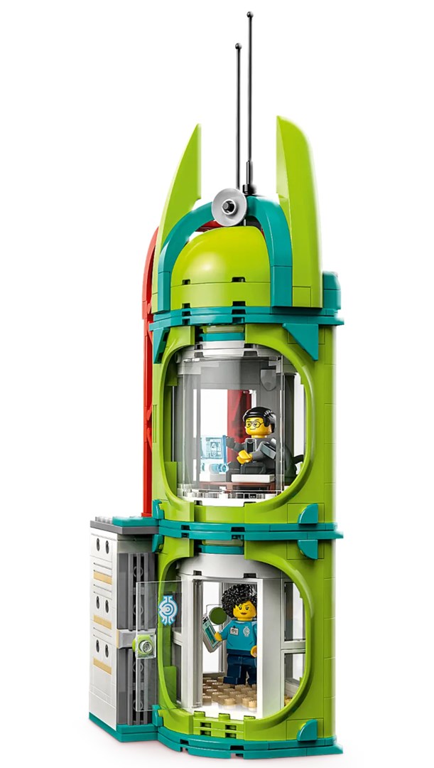 Set lodër LEGO NINJAGO City Markets, 21 minifigura, 4 kate, shumëngjyrësh