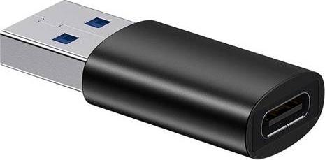Adapter USB OTG Baseus Ingenuity ZJJQ000101, USB C në USB A 3.1, i zi