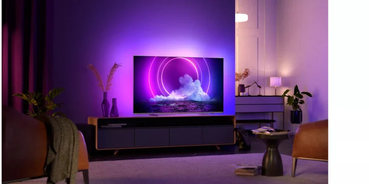 Televizor Philips 55PUS9206 - 55'' (139cm), 4K UHD, i argjendtë