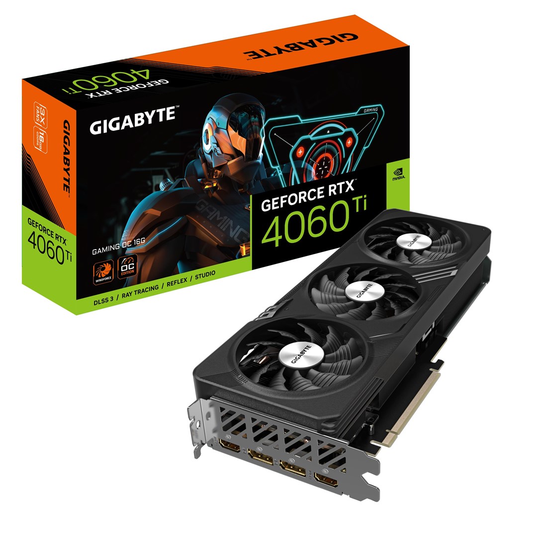 Kartelë grafike Gigabyte GeForce RTX 4060 Ti Gaming OC 16GB GDDR6