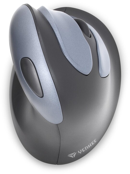 Maus vertikal YENKEE ErgoSnug, i hirtë