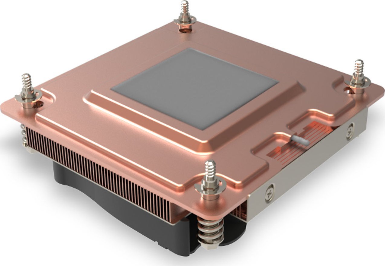 Ftohës procesori Dynatron Q7, për serverë, profil i ulët, metalik