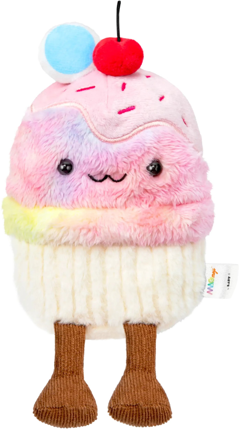 Kuletë magnetike Laut MAGMOJI Cupcake, kompatibile MagSafe, pëlhurë plush, shumëngjyrëshe