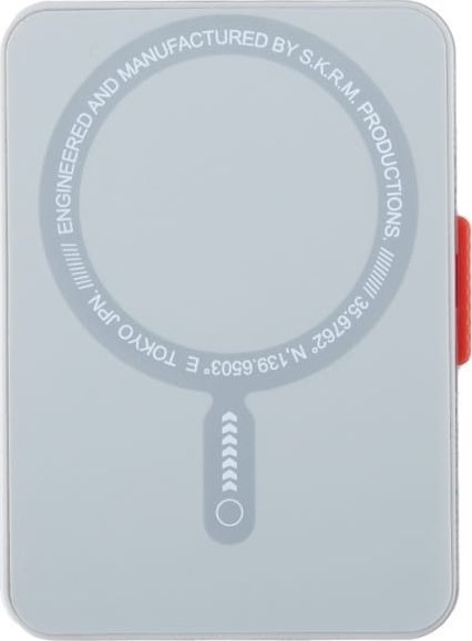 Portofol magnetik për telefon Skinarma Mirage Phaze, me stand, i kuq