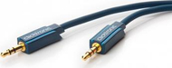 Kabllo audio ClickTronic Casual Series, 3.5mm në 3.5mm, 10m, blu