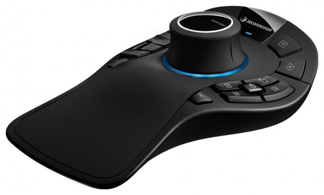 Maus 3D 3Dconnexion SpaceMouse Pro Wireless, Bluetooth, 6DoF, i zi