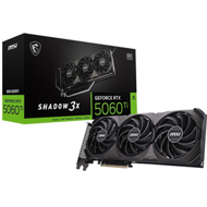 Kartë grafike MSI GeForce RTX 5060 Ti Shadow 3X OC Classic, 8GB, GDDR6, e zezë