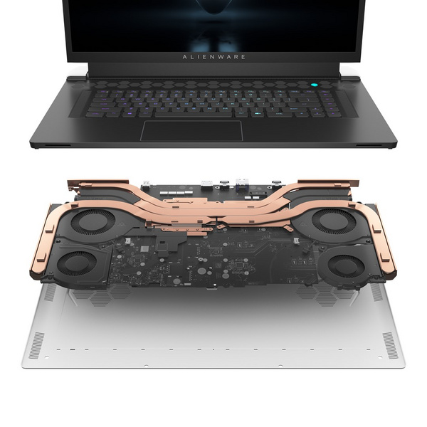 Laptop Alienware x17 R2, 17.3", Intel Core i7, 64GB RAM, 1TB SSD, Intel Iris Xe Graphics, i zi/i argjendtë