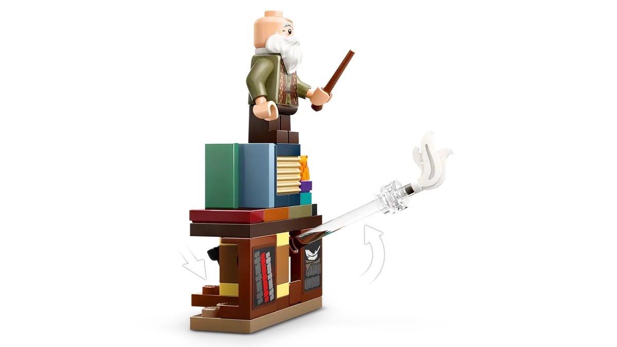 Lodër ndërtimi LEGO Harry Potter 76442 Hogwarts Castle Charms Class, playset, shumëngjyrësh