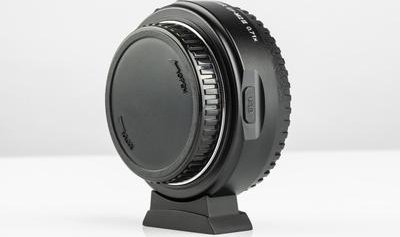 Adapter montimi Viltrox EF M2 II Speed Booster, për lente Canon EF EF S, për kamera Micro Four Thirds, i zi