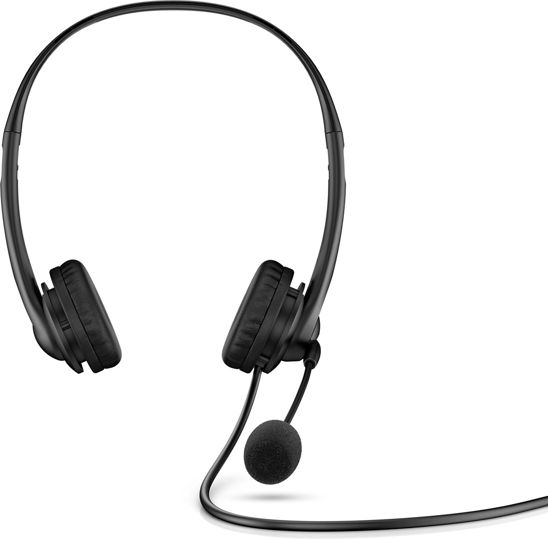 Kufje HP Stereo USB Headset G2, me kabllo, të zeza