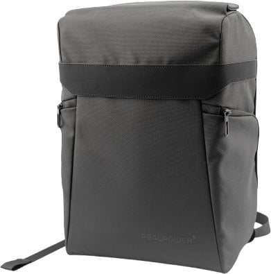 Çantë shpine RealPower TravelBag Pro, TSA, mbyllje magnetike, material 900D anti rrëshqitje, gri