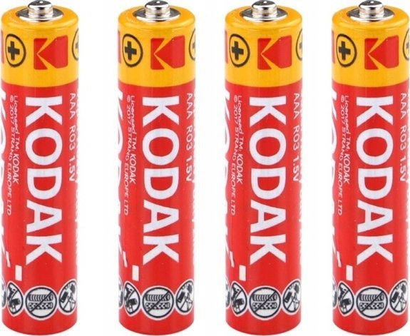 Батерии Kodak R03 AAA, 1.5V, пакување 60 парчиња