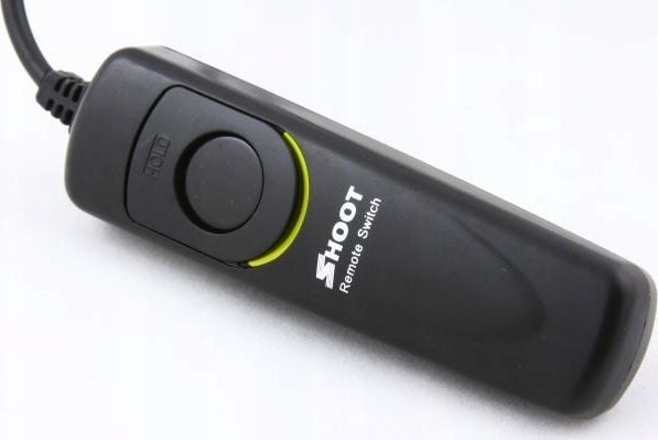 Кабел за далечинска контрола Shoot RS-60E3 CS-205, 90cm, за Canon и Pentax, црн