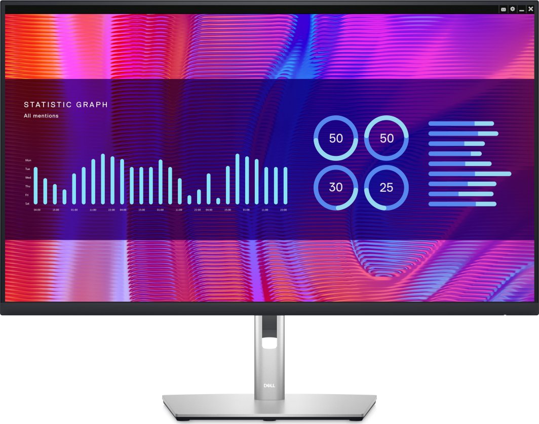 Monitor Dell, 31,5", QHD, i zi