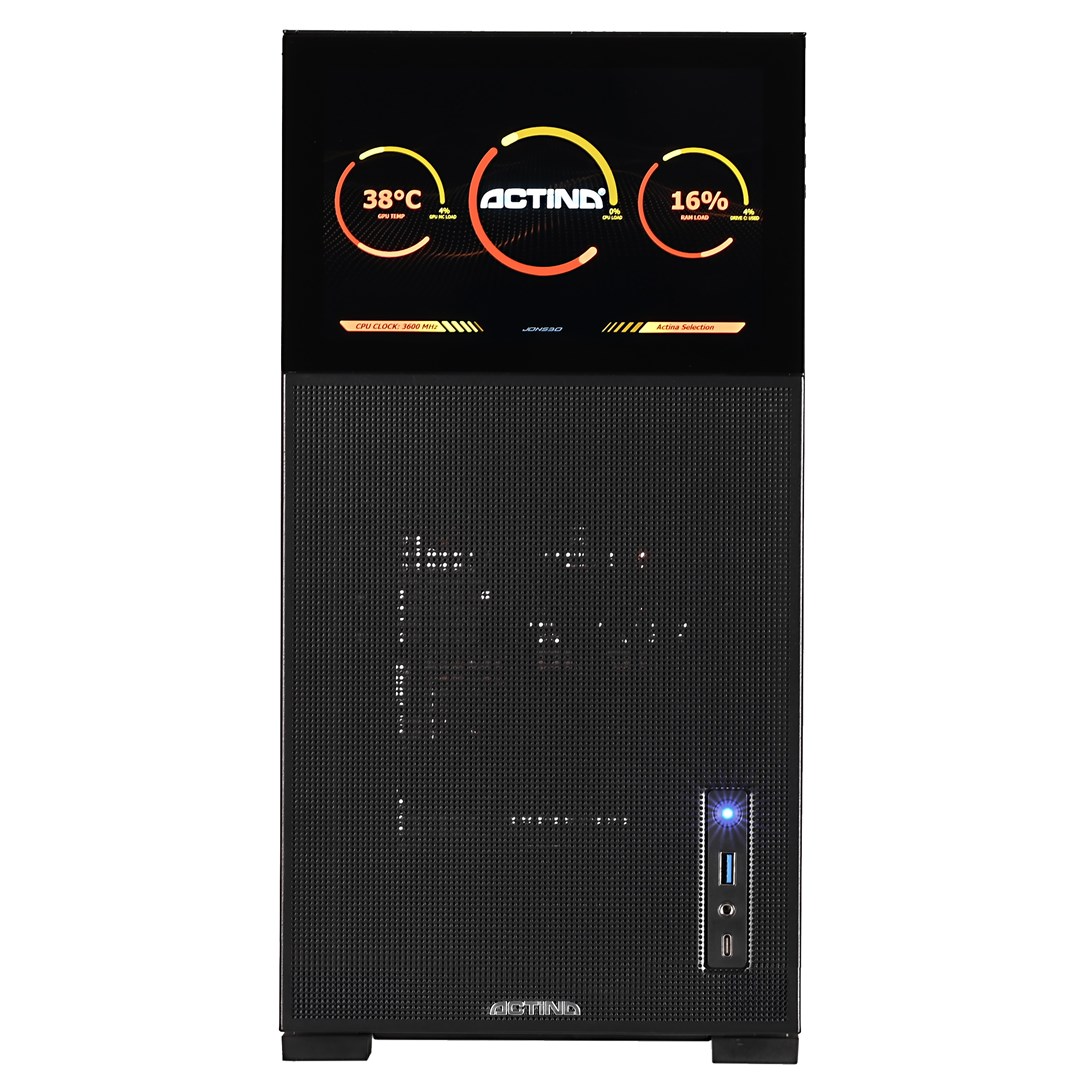 Kompjuter Actina AMD Ryzen 7 5700X3D, 32GB DDR4, 1TB SSD, RX 7700 XT, i zi