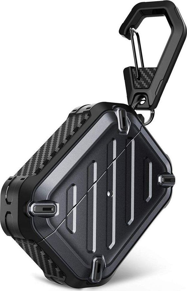 Kuti mbrojtëse Supcase Unicorn Beetle Pro për AirPods Pro, e zezë