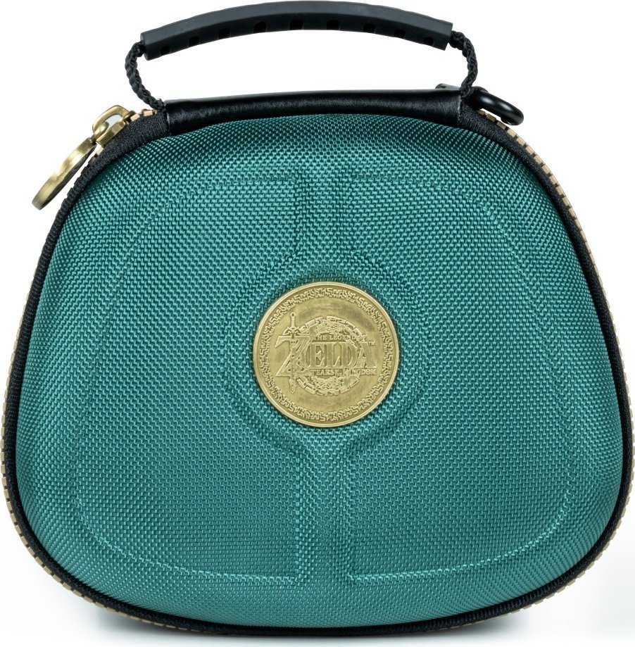 Kuti mbrojtëse Big Ben NNS20G për Nintendo Switch Controller Zelda Tears of the Kingdom, kompakte, e gjelbër