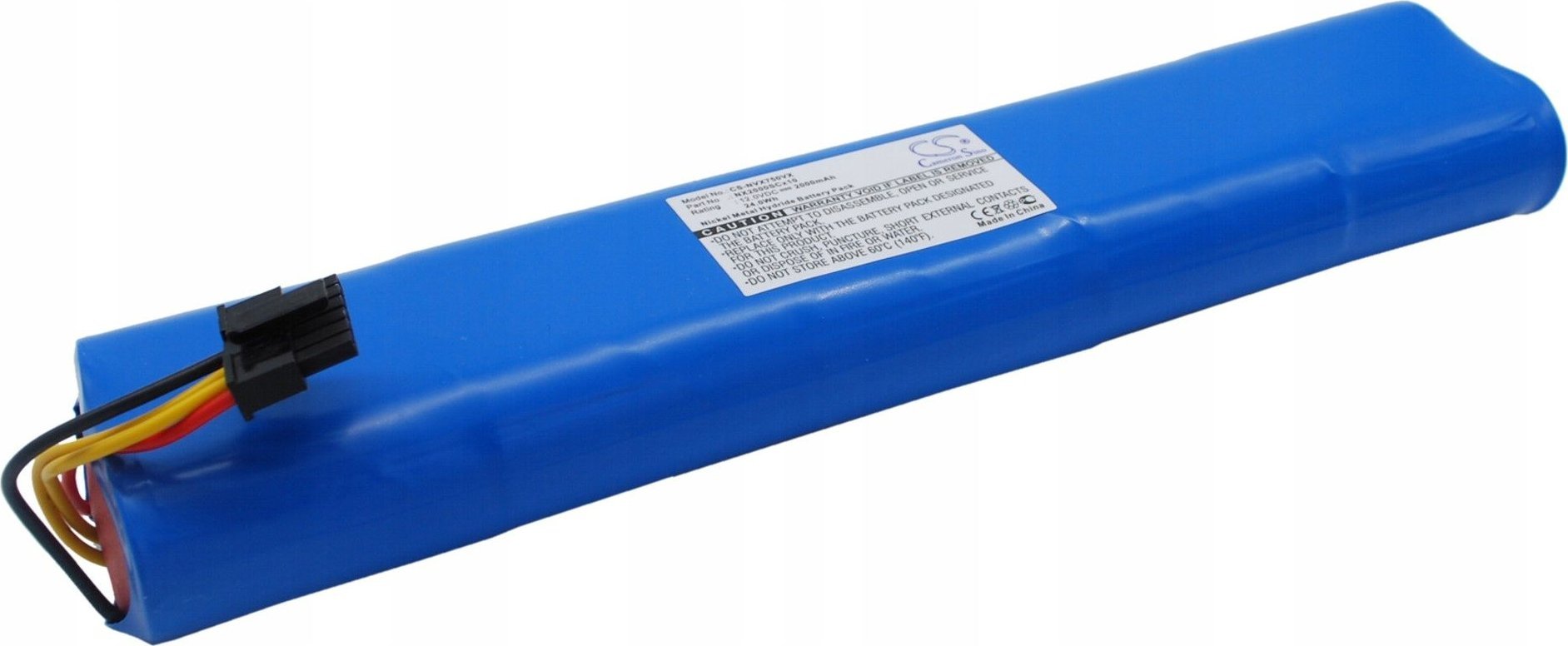 Bateri Ni MH për fshesë me korent Neato, 12V, 2000mAh, jeshile
