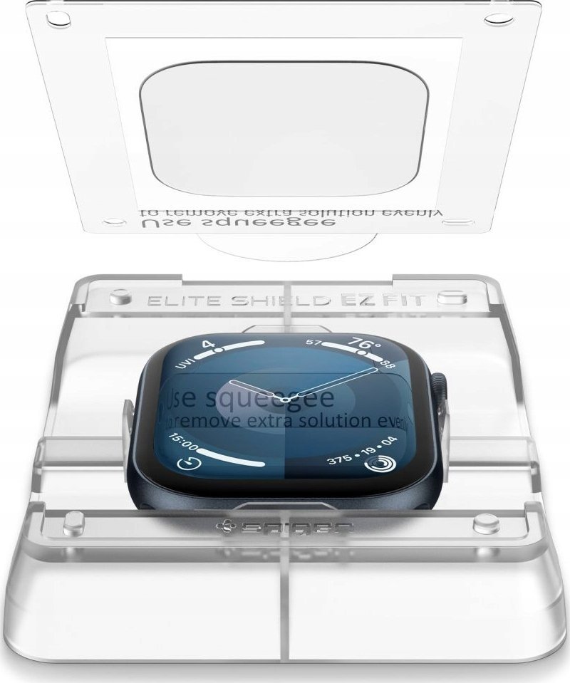 Mbrojtëse ekrani Spigen për Apple Watch Series 10 Elite Shield, transparente