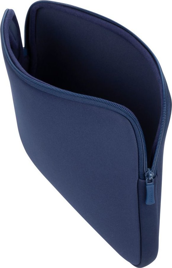 Çantë mbrojtëse për laptop RIVACASE, 13", memory foam, e zezë gri e errët