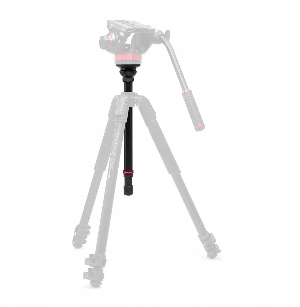 Tripod video Manfrotto 502 Head 055, alumini, 3 seksione, i zi