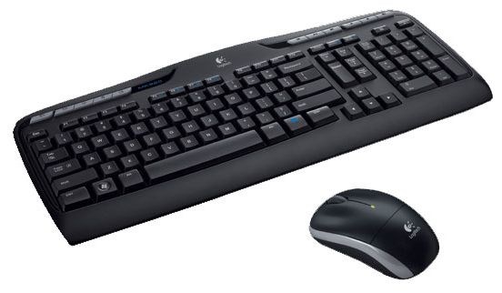 Komplet tastierë dhe maus Logitech MK330, Wireless, Multimedia, US QWERTY, i zi