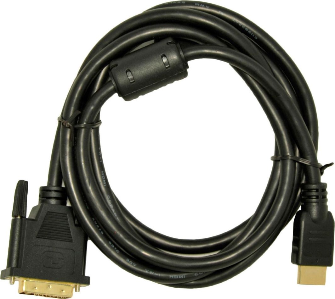 Kabllo Akyga HDMI - DVI, 1.8 m, e zezë
