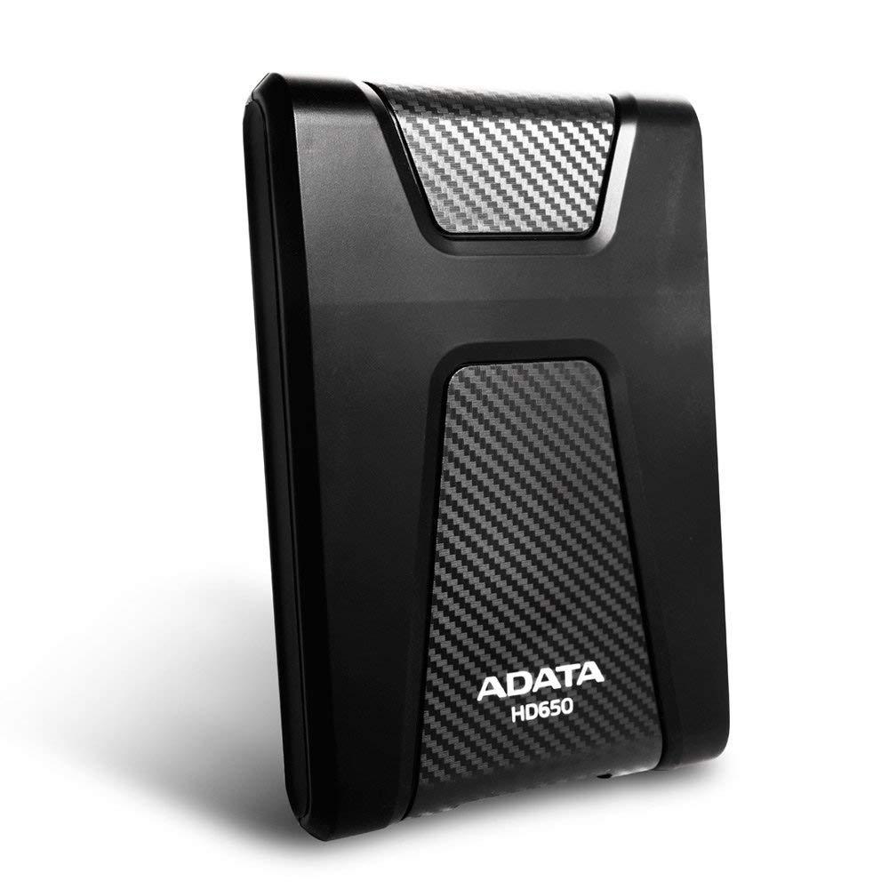Hard disk i jashtëm ADATA HD650, 1TB, USB 3.2, i zi