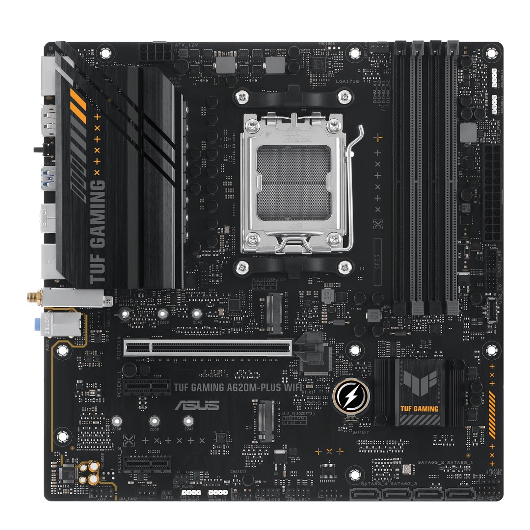 Pllakë amë ASUS TUF Gaming A620M-PLUS WiFi AMD A620 Socket AM5 micro ATX