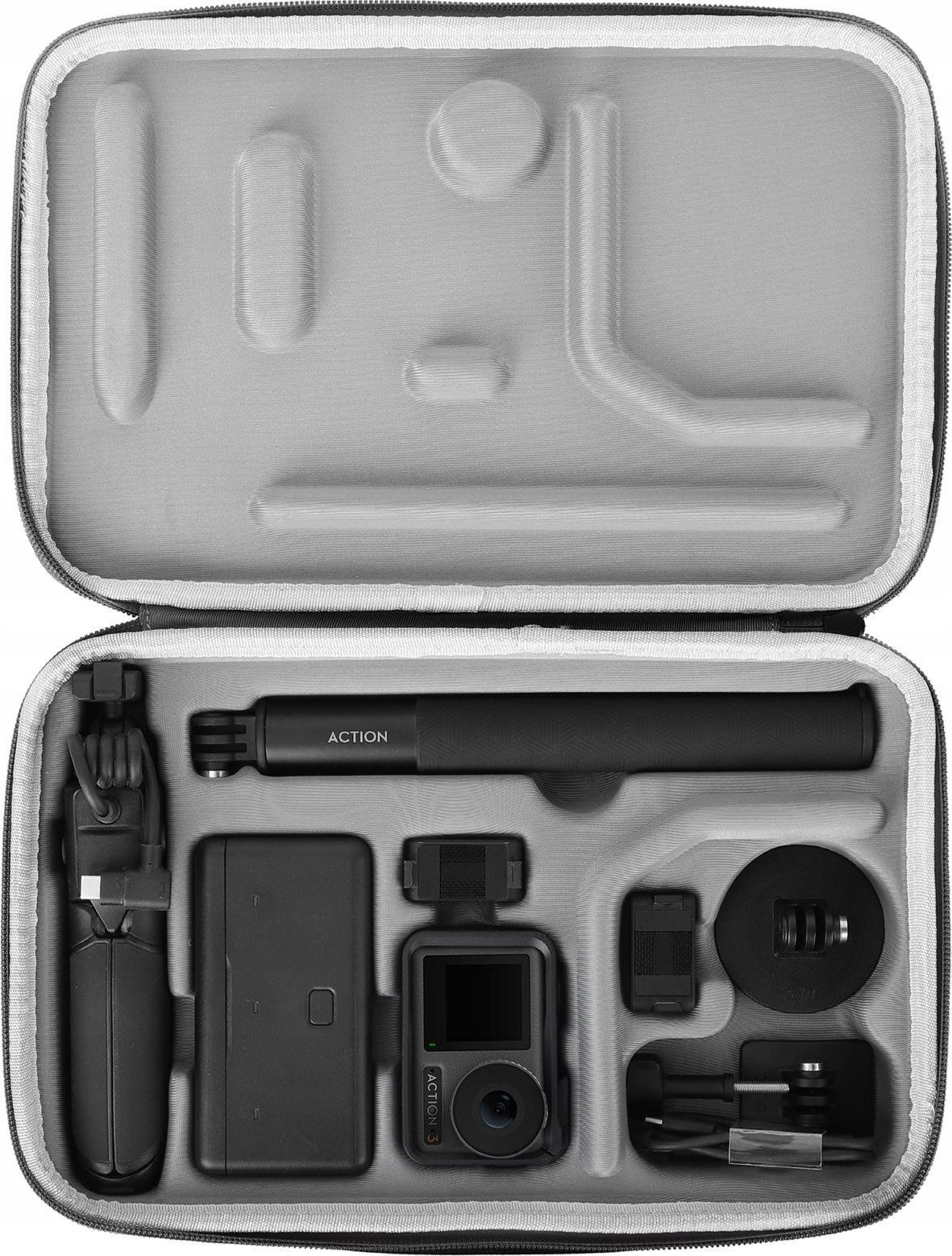 Kuti mbrojtëse SunnyLife për DJI Osmo Action 3 4 5 Pro, model OA5 B894, e zezë