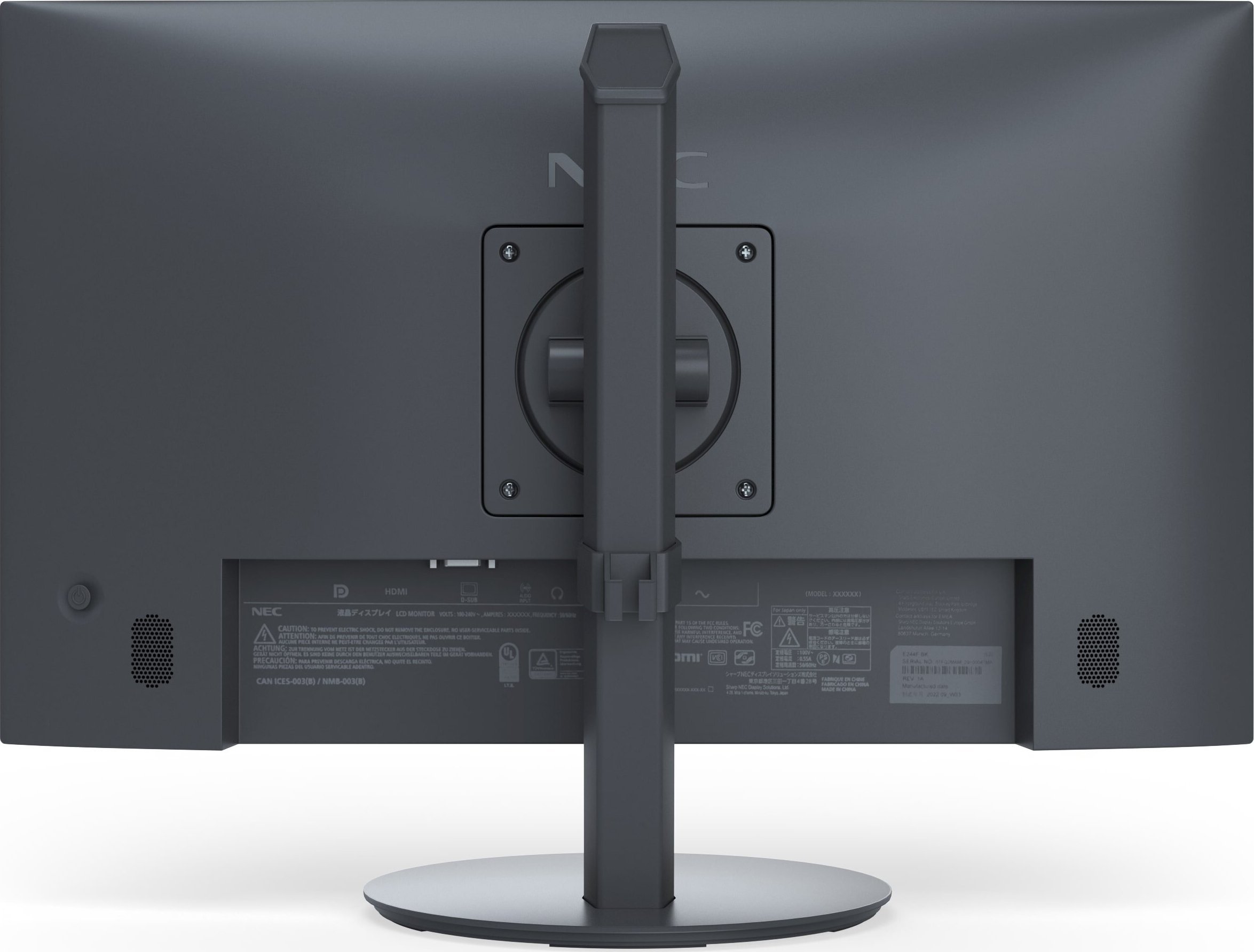 Monitor NEC MultiSync E274FL, 27", Full HD, i zi