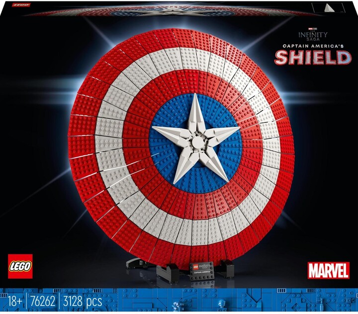 Lodër LEGO® Super Heroes Marvel 76262 Marvel Captain America Shield