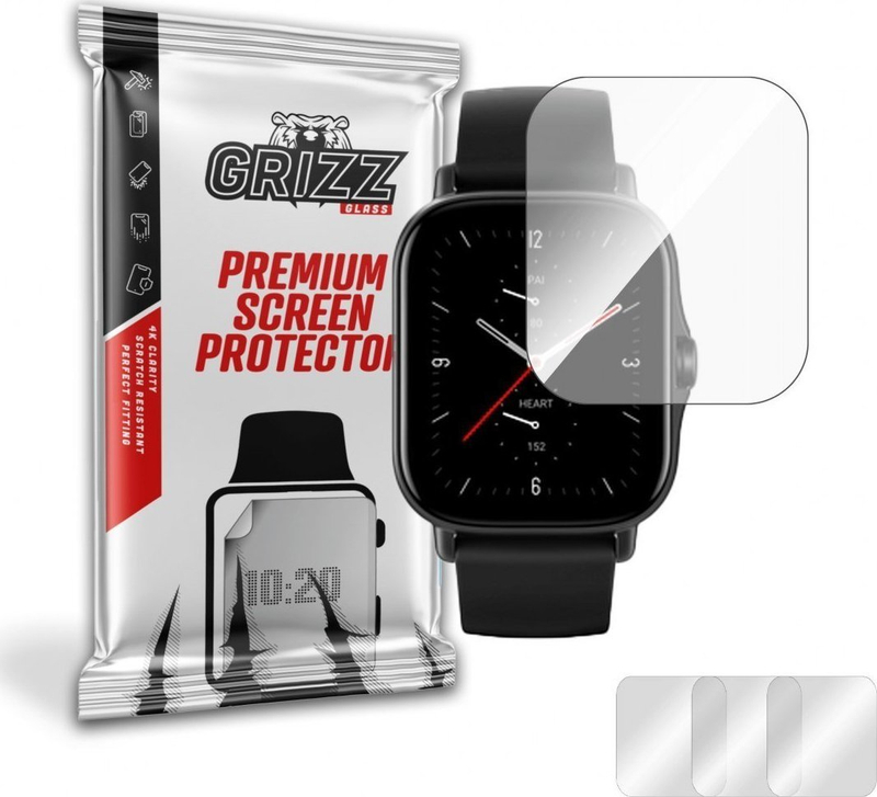 Folie mbrojtëse GrizzGlass Hydrogel Film, për Amazfit GTS 2, transparente