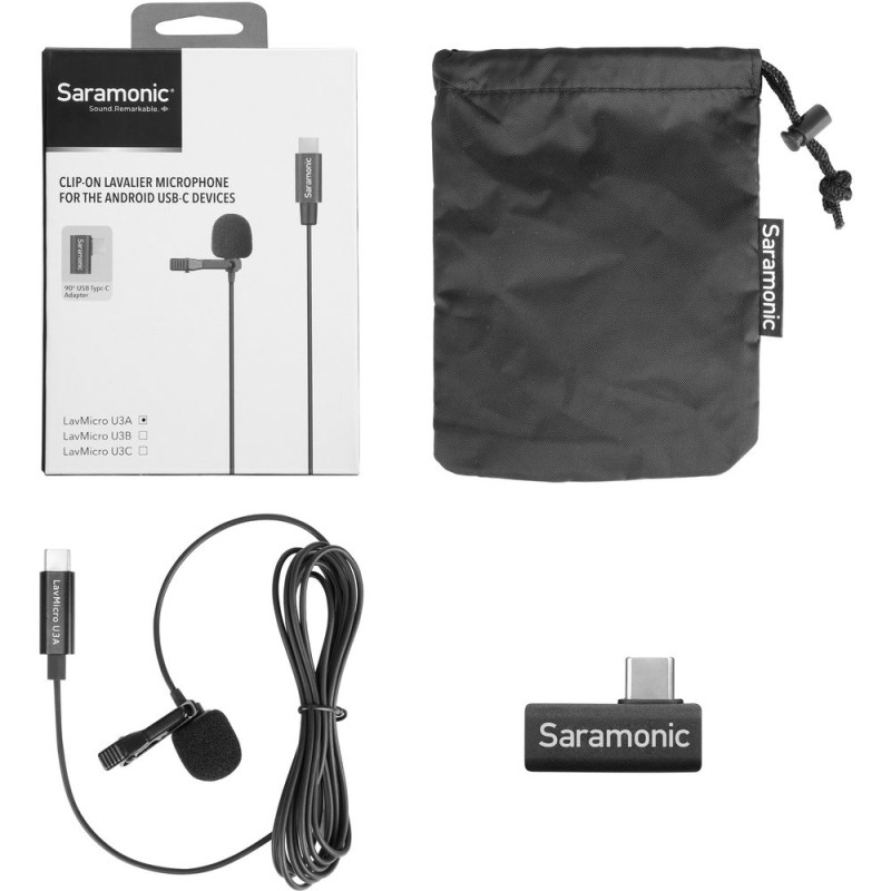 Mikrofon i drejtë Saramonic LavMicro U3A Omnidirectional Lavalier