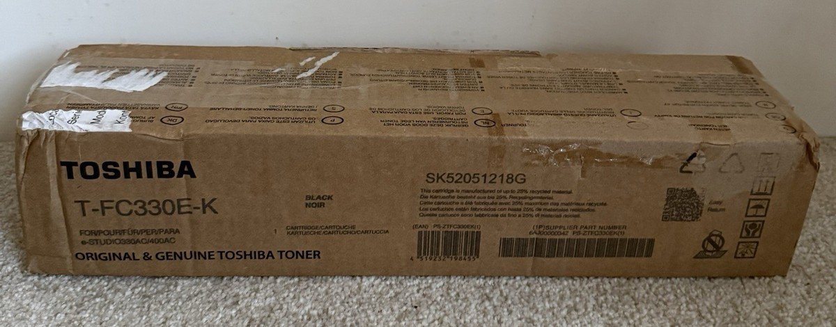 Toner printeri Toshiba T FC330EK, 18.400 faqe, i zi