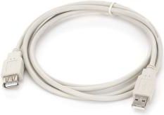 Kabllo Gembird USB A - USB A (CCP-USB2-AMAF-15C), 4.5m, e zezë