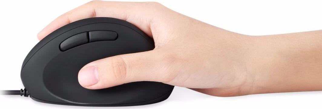 Maus Perixx Perimice-519, me kabllo, USB, i zi