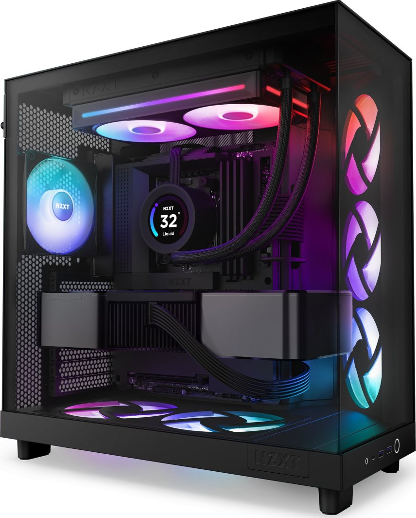 Ftohës Nzxt F240 RGB Core (RF-U24HF-B1), 120 mm