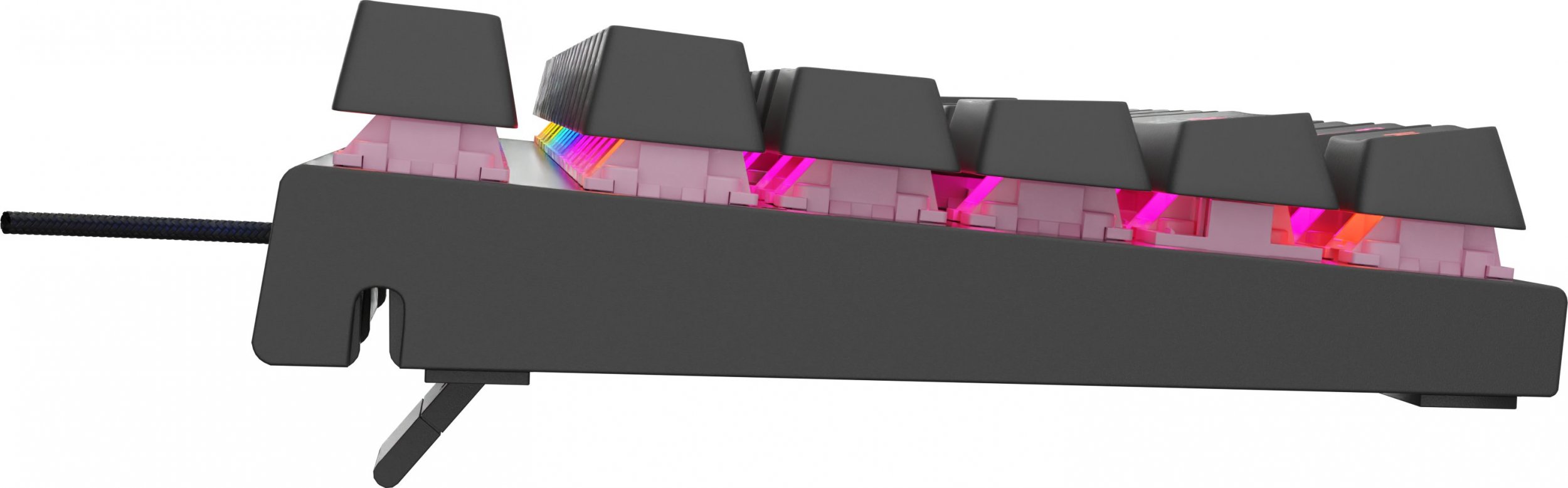 Tastierë Genesis Thor 303 TKL, mekanike Outemu Peach Silent, RGB, e zezë